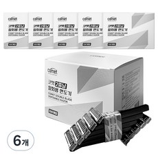 코멧 2중날 일회용 면도기, 100개입, 6개