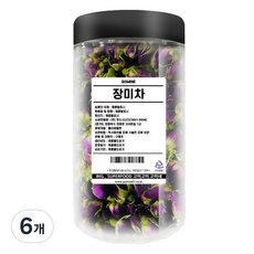 고미네 장미차 통, 50g, 1개입, 6개