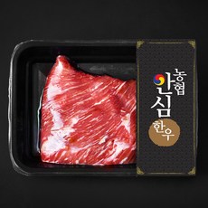 농협안심한우 양지 덩어리 2등급 국거리 수육 장조림용 (냉장), 300g,