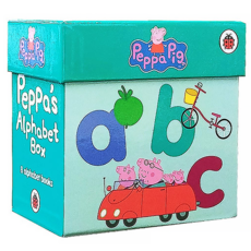 ladybird 英文童書 Peppa Pig 粉紅豬小妹: Peppa's Alphabet 硬卡書 Set 8本, Ladybird Books