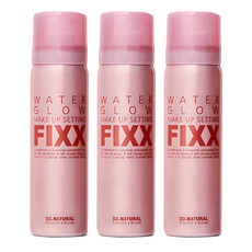 쏘내추럴 워터 글로우 메이크업 세팅 픽서, 75ml, 3개 3개, 75ml