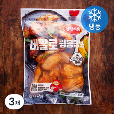 한강식품 버팔로 윙봉 콤보 (냉동), 600g, 3개