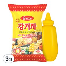 움트리 프리미엄 강겨자, 3개, 500g