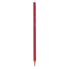 FABER-CASTELL 輝柏 2001握得住鉛筆B, 櫻桃紅, 12支