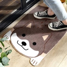 쁘띠 댕댕이 반려동물 매트, 브라운
