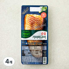 비비고 순살 가자미구이 (냉장), 4개, 60g