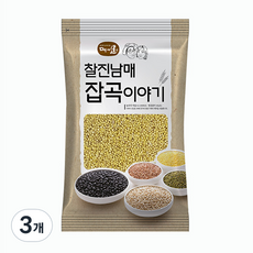 찰진남매 찰기장, 500g, 3개