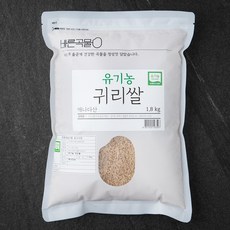 두보식품 바른곡물 유기농 귀리쌀 캐나다산, 1.8kg, 1개