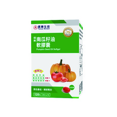 信東生技 南瓜籽油軟膠囊, 含茄紅素、鋅, 成年男性保健, 120顆, 1盒