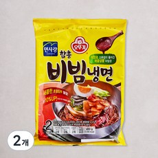 오뚜기 함흥 비빔냉면 2인분, 490g, 2개