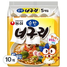 농심 너구리 순한맛, 10개