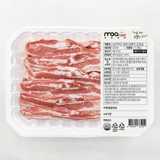 모아미트 보리먹인 암퇘지 삼겹살 (냉장), 1.5kg, 1개