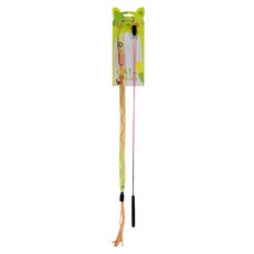 AmyCarol 彈力網系列 逗貓棒 (55cm+45cm+8cm), 壓克力材質, 尼龍網管, PVC吊飾, #03, 1支