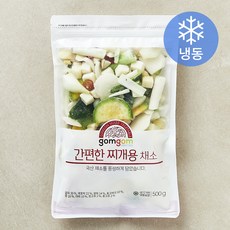 곰곰 간편한 찌개용 채소, 500g, 1봉 500g, 1봉