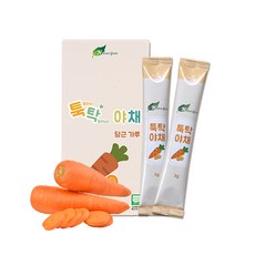 네이쳐그레인 툭탁야채 야채가루 이유식 재료 3g, 당근, 5개입