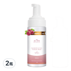 康朵蔓越莓涼感私密處嫩白慕斯150ml 2瓶組, 150ml, 2瓶