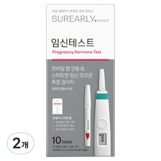 슈얼리 스마트 임신테스트기 기기 별매, 10개입, 2개