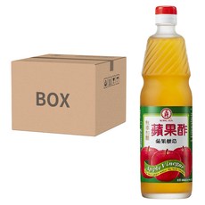 KONG YEN 工研 無糖蘋果醋，500毫升 12瓶裝, 600ml, 12瓶