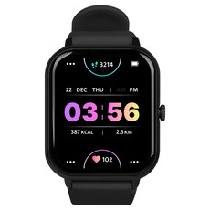 펭카 스마트워치2 PSW2004, 블랙, 46.4mm, 블루투스 블랙, 4.6cm, GPS