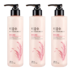 더페이스샵 미감수 브라이트 페이셜 클렌징 로션, 200ml, 3개