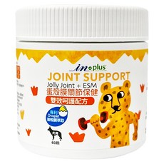 in plus 贏 蛋殼膜 雙效呵護配方 犬用關節保健 60顆, 關節保健, 1罐