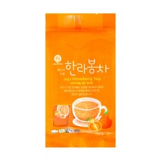 JejuNFarm 濟州島 漢拏峰橘子茶 隨手包, 酸甜口感獨特, 375g, 25g, 15條, 1袋