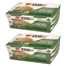 양반 동원 양반 100밥 현미밥, 12개, 130g