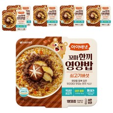 ivenet 艾唯倪 即食營養副食品, 150g, 6盒, 牛肉香菇口味
