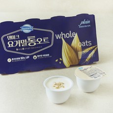 덴마크 요거밀 프로틴 귀리플레인, 85g, 8개입, 1개 680g, 1개