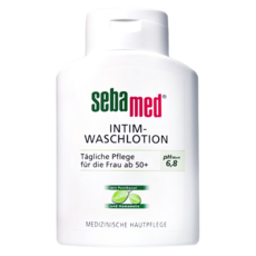 sebamed 施巴 私密護潔露 pH6.8 黃金女郎型 50歲以上適用, 溫和潔淨私密肌膚, 200ml, 1瓶