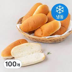 곰곰 핫도그용빵 (냉동), 55g, 100개