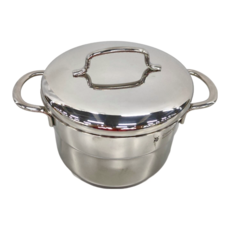 WMF 迷你湯鍋 14cm 1.3L, 18/10 Cromargan 不鏽鋼材質, 1個, 銀色