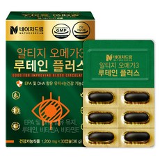 네이처드림 알티지 오메가3 루테인 플러스, 30정, 36g, 1개 1개, 35g