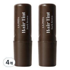 라피타 새치커버 헤어틴트 10ml, 다크브라운, 4개