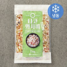 고래미 타코와사비 마일드 (냉동), 1kg, 1개