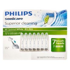 PHILIPS 飛利浦 sonicare 電動牙刷刷頭，7個裝，亮白潔淨，牙齦護理，RFID智能感應, HX6067, 7個