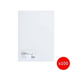 ECO Chungwoon L型資料夾 附名片袋 A4 100入, 透明, 100個