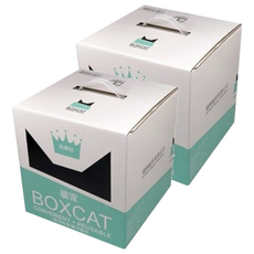 BOXCAT 國際貓家 強效除臭礦球貓砂 13L, 不易產生粉塵, 吸水效果好, 含日本單寧除臭精華配方, 2盒