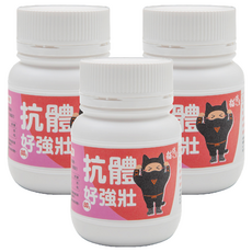 CAT-POOL 貓侍 保健品系列 抗體好強壯, 健康護理, 3罐, 80g