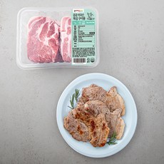 곰곰 미국산 목심 구이용, 1kg, 1개