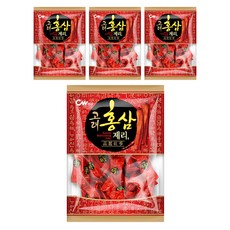 청우식품 고려 홍삼 제리 2, 4개, 350g
