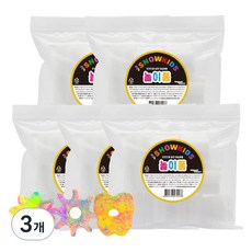 SNOWKIDS 幼兒用美術遊戲用遊戲泡沫 混合泡沫 小 5個, 3個, 花形
