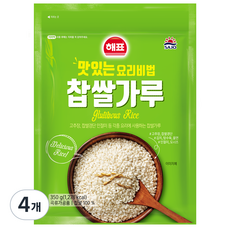 해표 사조 찹쌀가루, 350g, 4개