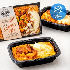 온더고 통모짜치즈 & 불닭 (냉동), 290g, 3개