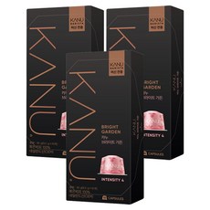 카누 바리스타 머신 전용 캡슐커피 브라이트가든, 9.5g, 10개입, 3개 9.5g, 10개입, 3개