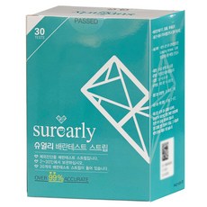슈얼리 스트립 배란테스트기, 30개입, 1개