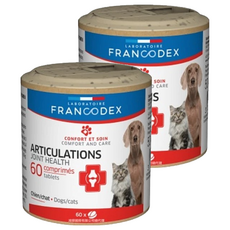 FRANCODEX 法典 關節軟骨靈活錠 犬貓用 60錠, 關節保健, 維護骨骼/關節, 2罐