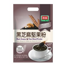 薌匯 黑芝麻堅果粉, 無添加奶精, 即溶即食, 台灣製造, 28g, 10包, 1袋