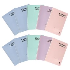 morning glory 1200 Campus Mate有線筆記本 ver 3 左翻 5種組, 隨機出貨, 2組