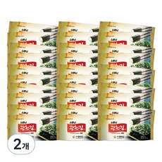 광천김 소문난 광천김 재래 도시락김 30봉, 150g, 2개